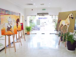MIS Students Art display